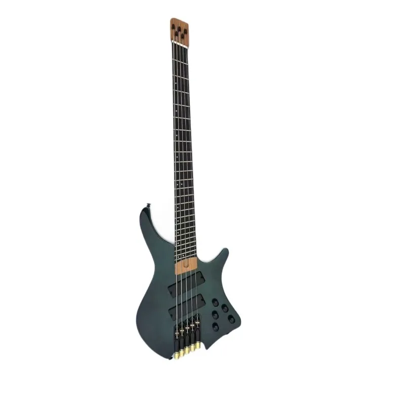 Five-string headless electric bass 24 products gradual change color professional playing entry rock bass