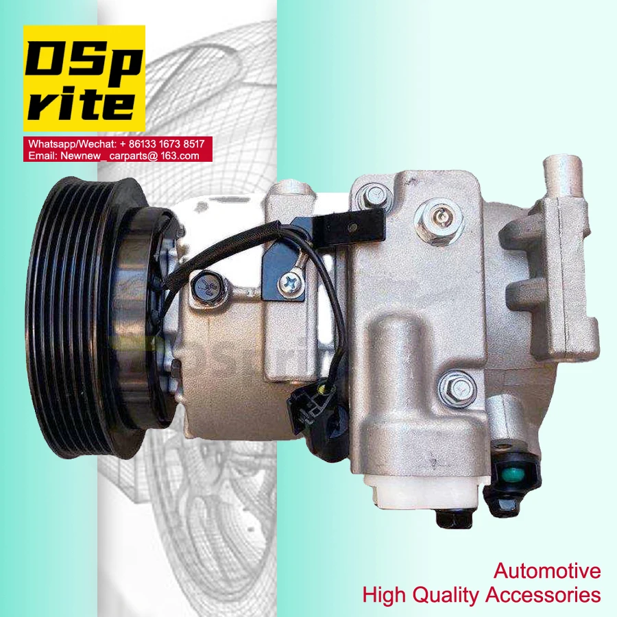 

New AC Compressor 977012V000 1127031500 977012F900 977012F800 97701-2F800 976431J100 For Kia Forte CERATO SPECTRA Hyundai I20