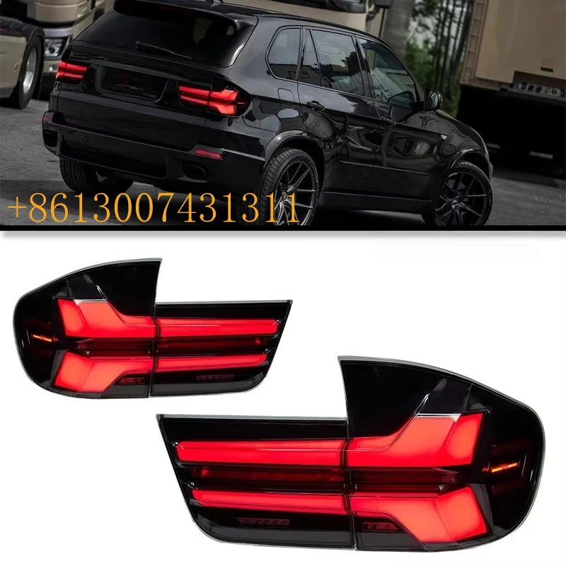 FactoryFor X5 E70 X5M 2007-2013 Car LED Tail Lamp Dynamic Signal Rear Lights Stop Brake Reverse Lamps Automobile Accessories