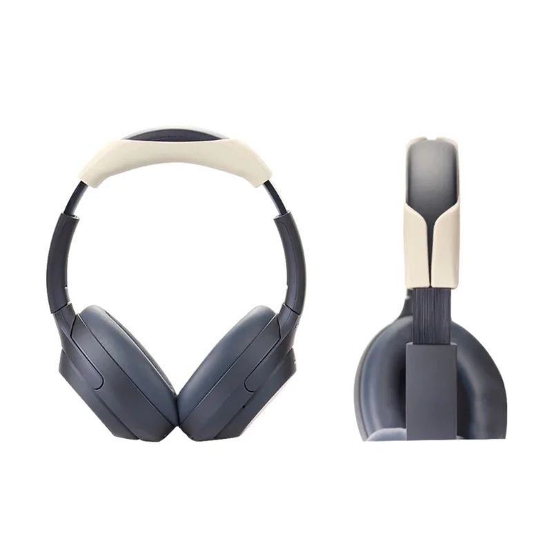 Bantalan telinga silikon tahan lama untuk Sony WH-CH720N lengan Headphone penutup telinga dengan mudah diganti penutup bantalan telinga penutup bandana