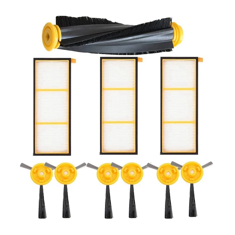 Сменные детали, роликовая щетка, боковая щетка, HEPA-фильтр для Shark ION RV700 RV750 аксессуары для робота-пылесоса