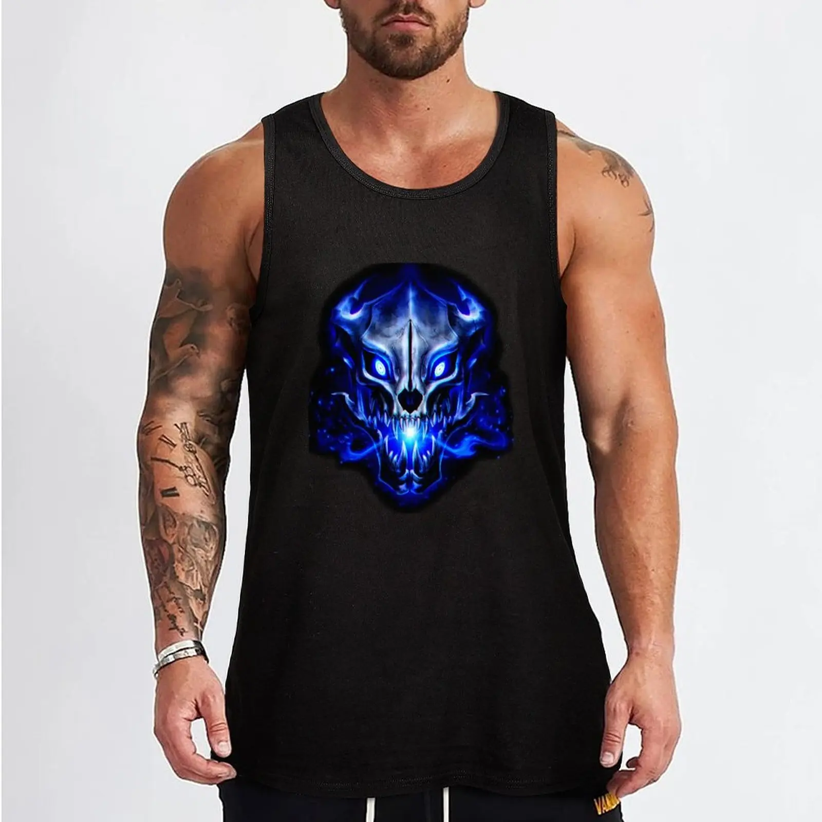 gaster blaster Tank Top Man sleeveless shirt T-shirt sports