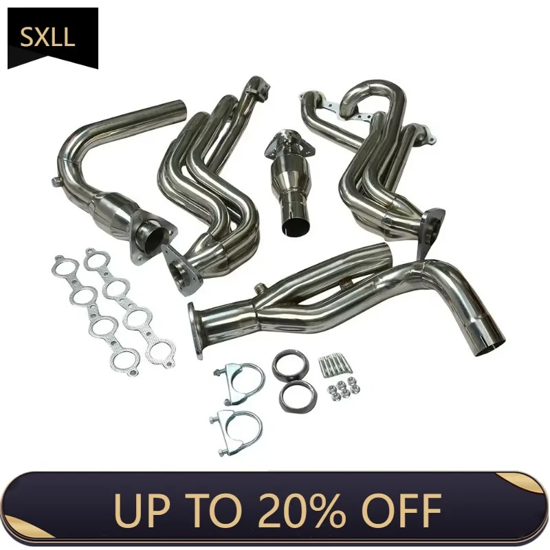 

SXLL 1999-2006 GMT800 V8 Silverado Sierra 4.8L 5.3L 6.0L Exhaust Manifold Washer Kit for Exhaust Header and Y-Tube Stock