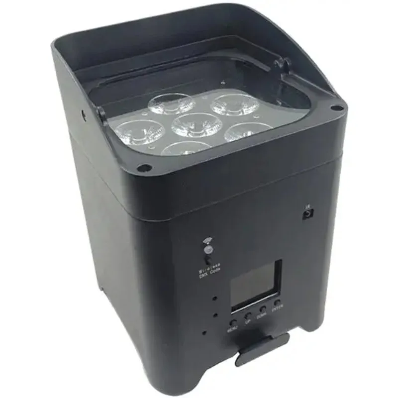 

Wireless Mobile Phone Controlled Uplight 6x18W Battery Powered Par Wash Lights for Wedding Party Club Garden Lighting