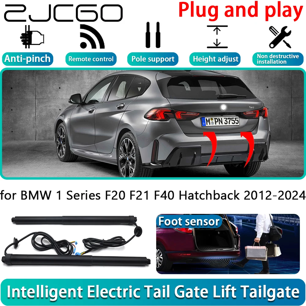 ZJCGO لسيارات BMW 1 Series F20 F21 F40 Hatchback 2012-2024 OEM تعمل بالطاقة الكهربائية الباب الخلفي قوة الباب الخلفي نظام الباب الخلفي التلقائي #1