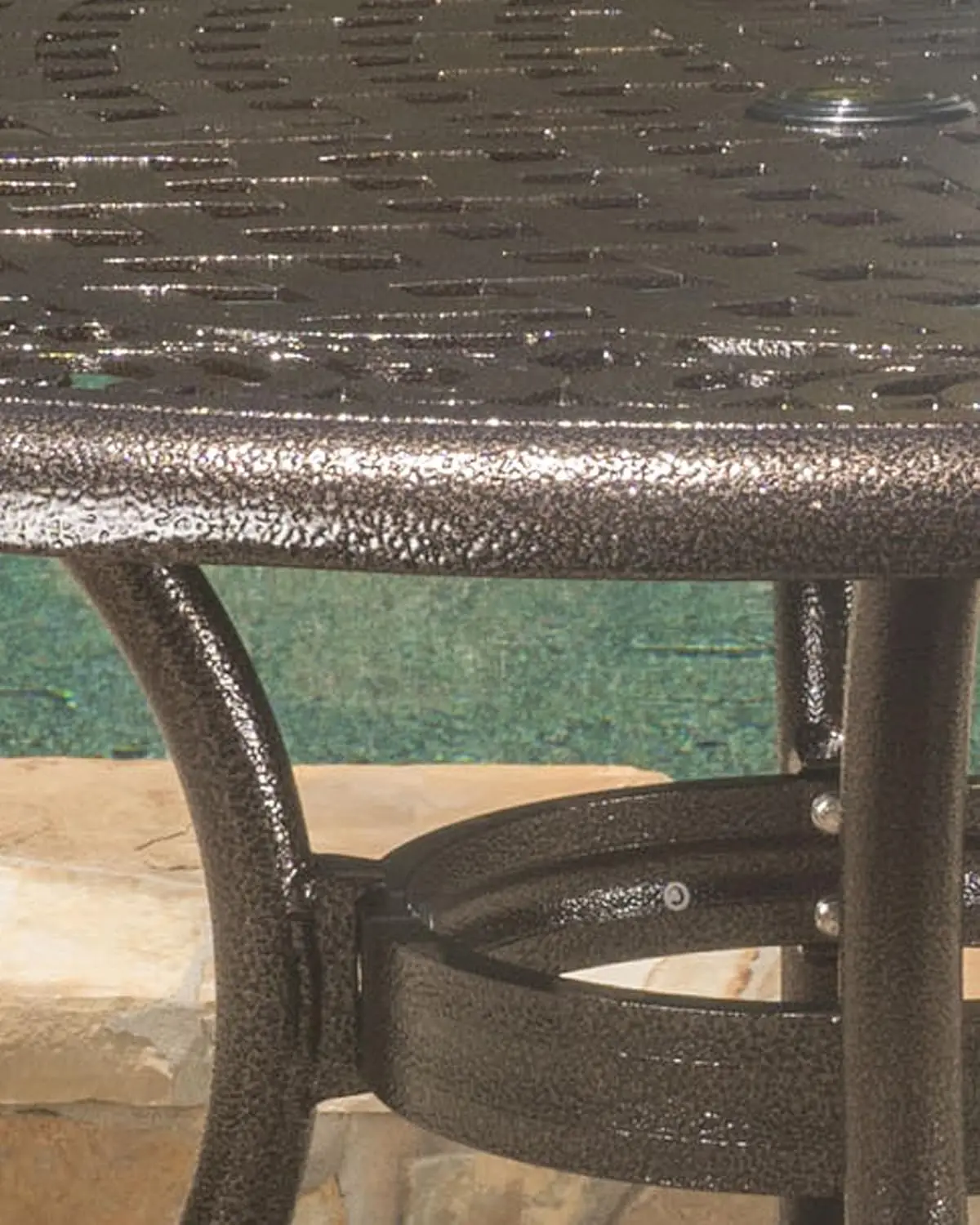 Table, Hammered Bronze