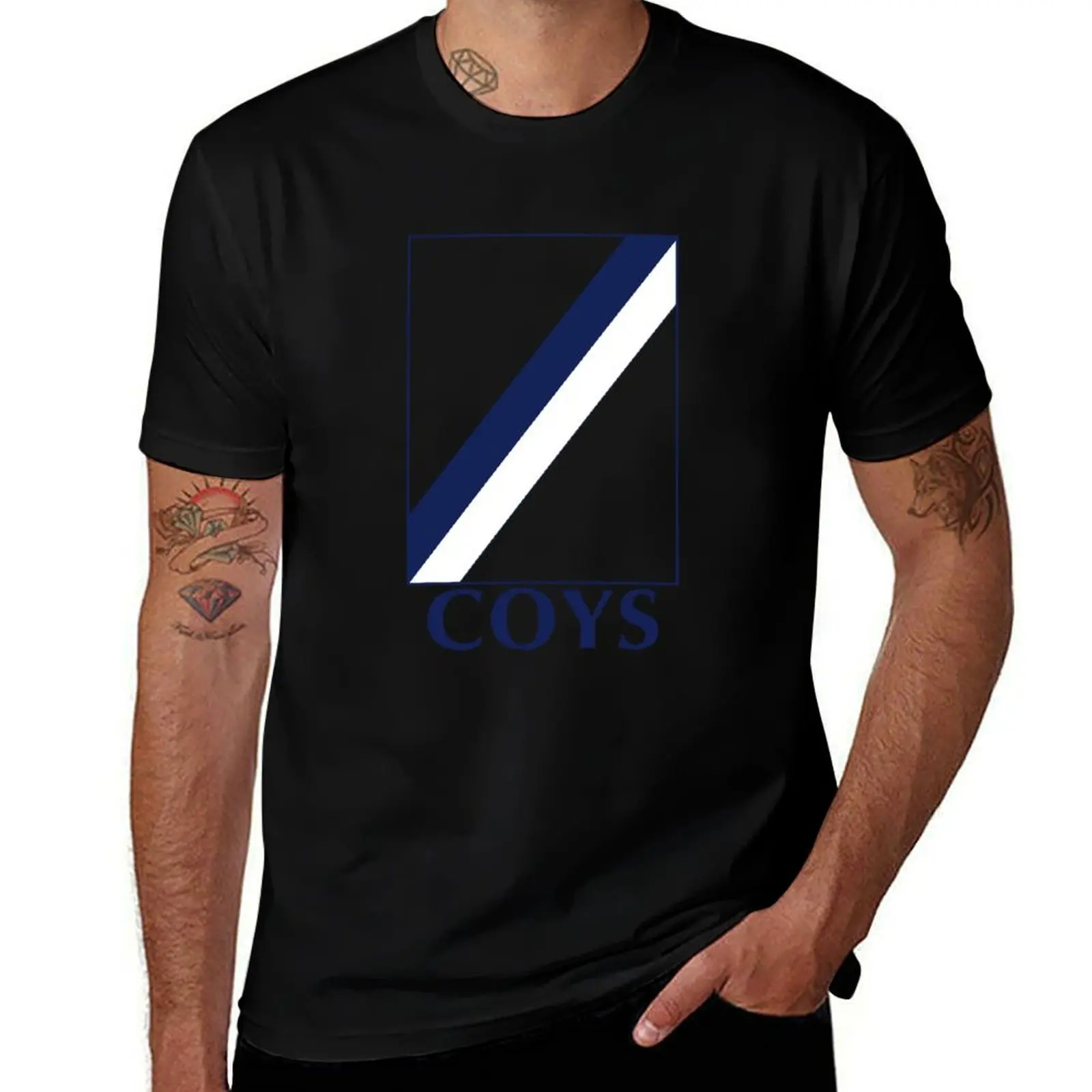

COYS Minimal Sash T-Shirt graphic t shirts for man t shirt man cotton T-Shirt