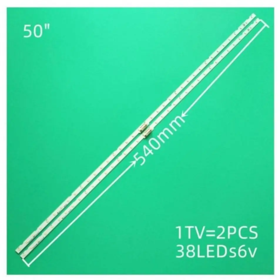 LED TV Bands For Samsung UE50NU6025 UE50NU7020 UE50NU7022 UE50NU7025 UE50NU7090 UE50NU7092 LED Bars Backlight Strips Line Rulers