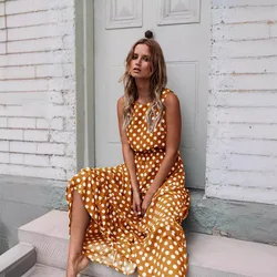 Vento Marea Women Dress 2025 Summer Dot Bothmian Dress