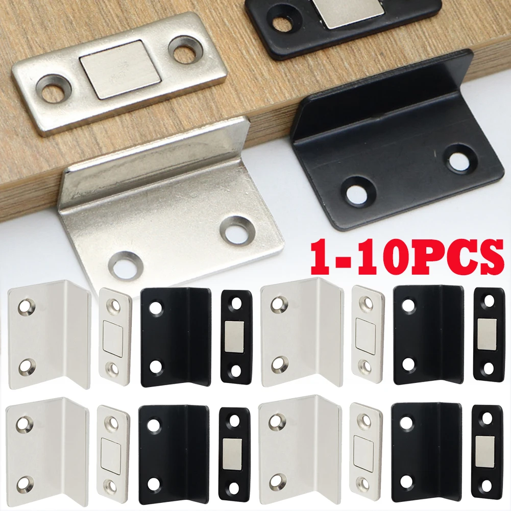 1-6PCS Door Stopper Cabinet Strong Magnetic Door Catches Latch Furniture Magnetic lock Cupboard Ultra Magnetic For Furniture