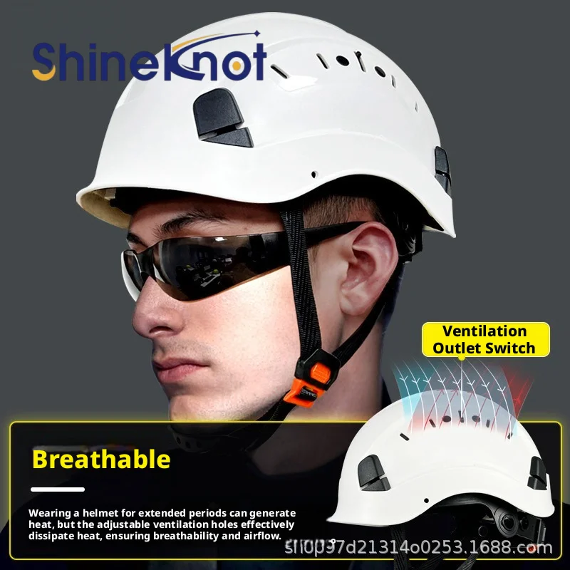 Shineknot Safety Protection Helmet Anti Smashing Breathable Safety Helmet Construction Site Specific Helmet