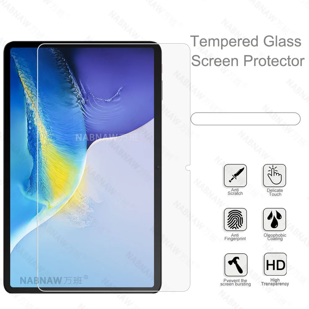 No Defects Oil-coating HD Scratch Proof Tempered Glass Screen Protector For Oukitel OT5 12-inch Tablet Protective Film