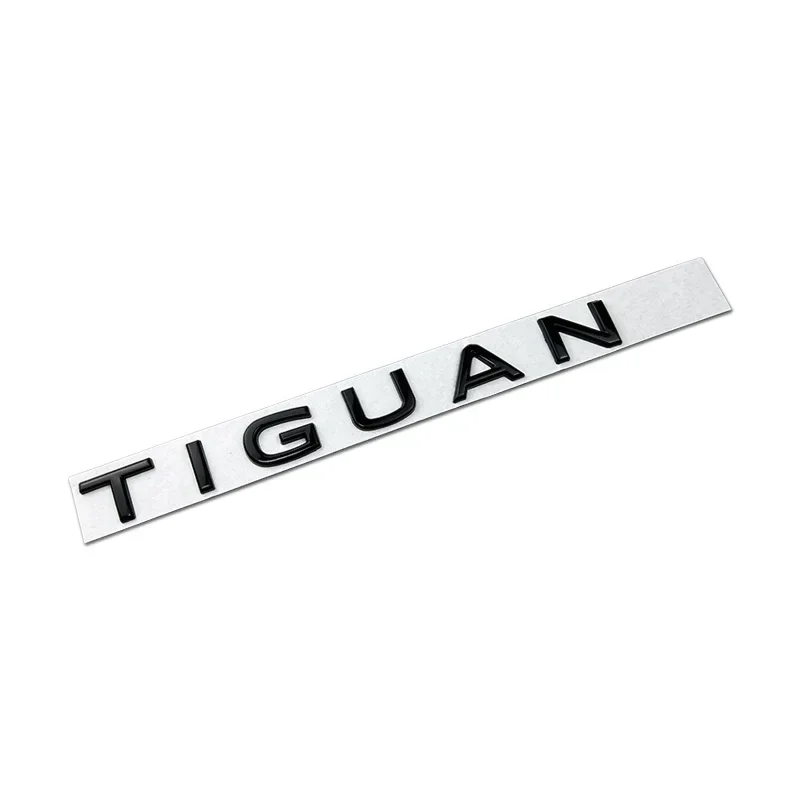 Metal Alloy Car Rear Trunk Emblem for Volkswagen TIGUAN Logo Letter Badge Sticker Decal  Auto Styling Accessories Decoration