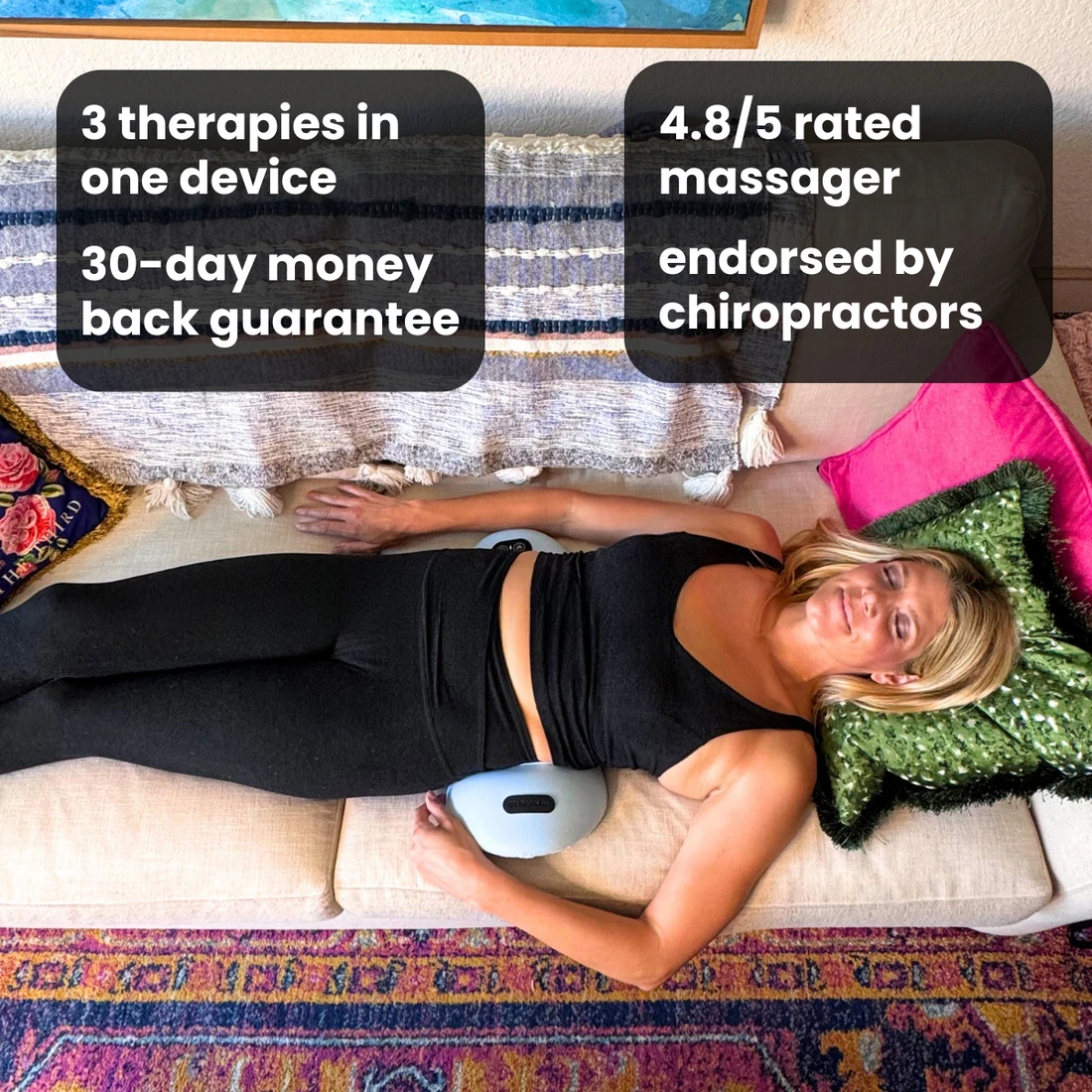 Multi-functional 3-in-1 Back Massager 2