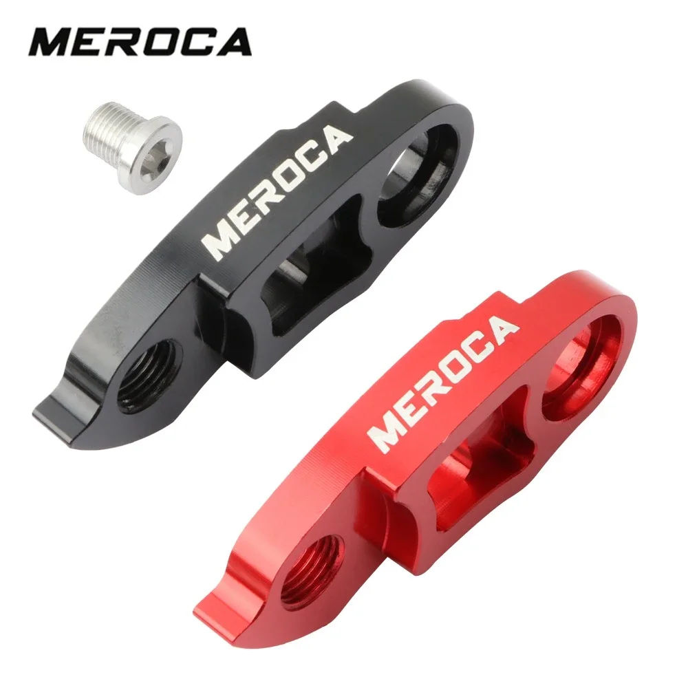 MEROCA Road Bicycle Rear Derailleur Converter Long Extend Tail Hook Iamok MTB Mountain Bike Frame Extension Seat