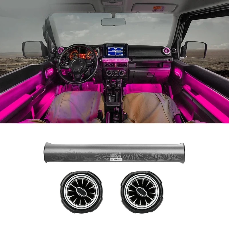 Colors LED Ambient Light for Suzuki Jimny 12V Front Interior Atmosphere Vent Light New Condition Car Specific