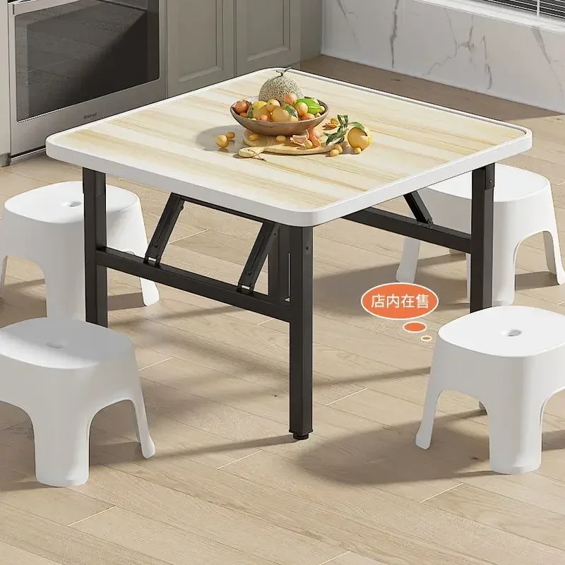 Folding  Low Table Home Dining  Stall Outdoor  Simple Square Square  Rental House Table