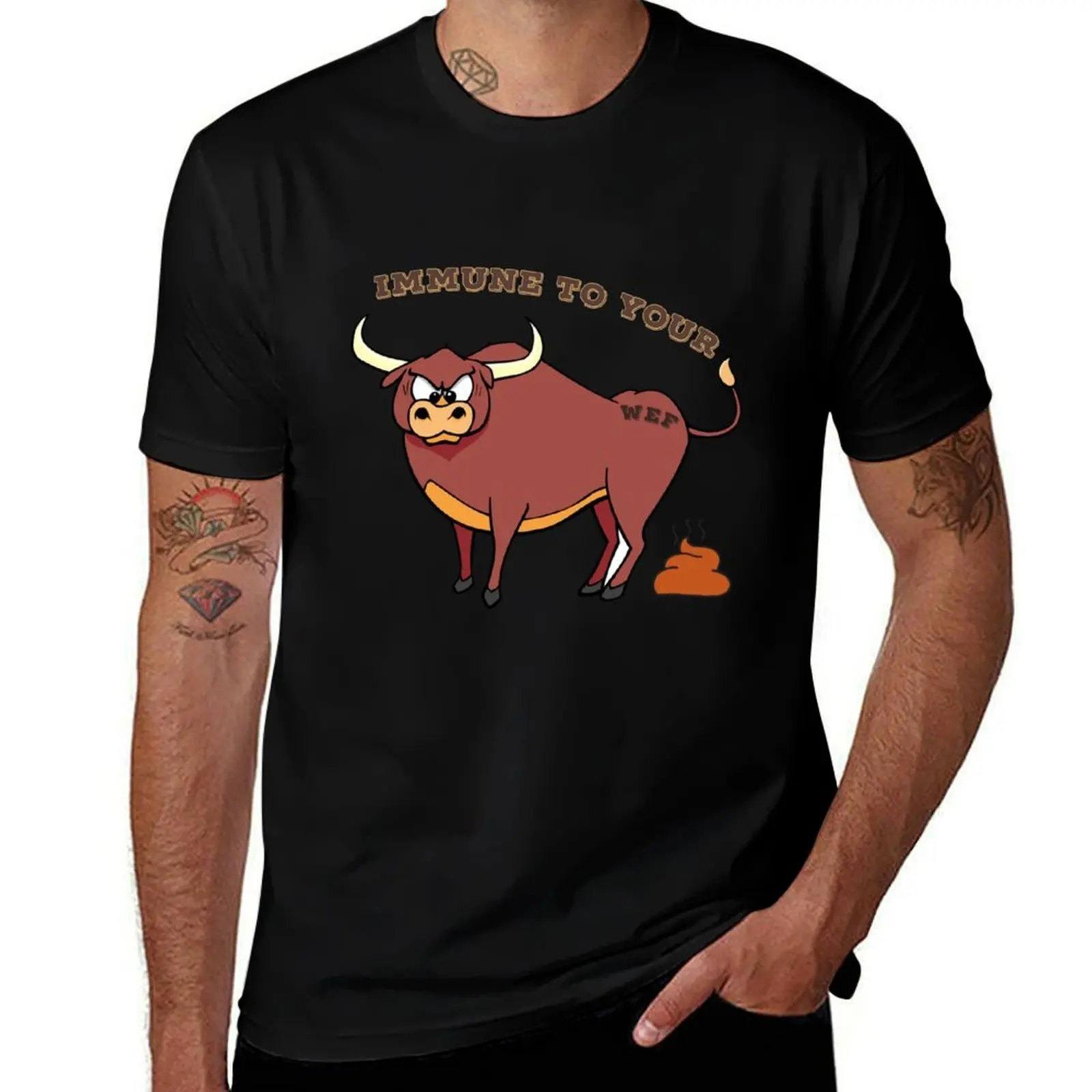 

Immune to Your BS T-Shirt Plus Size Summer Casual T-Shirt