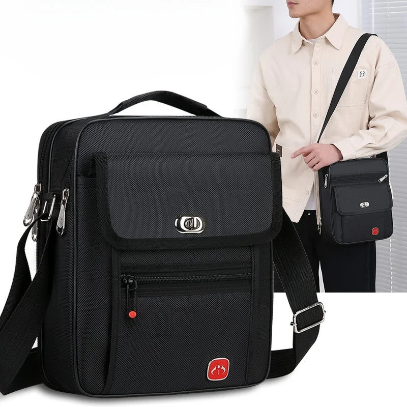 

Мужская сумка-тоут, водонепроницаемая тяжелая защитная хлопковая оксфордская мужская сумка-мессенджер, сумка через плечо, мужская деловая рабочая сумка