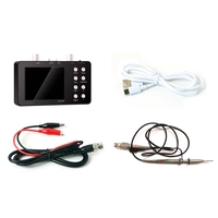 SCO2 Dual Channel Digital Oscilloscope 50M Sampling Rate 10Mhz Analog Bandwidth One Key AUTO Anti Burning Durable SET 2