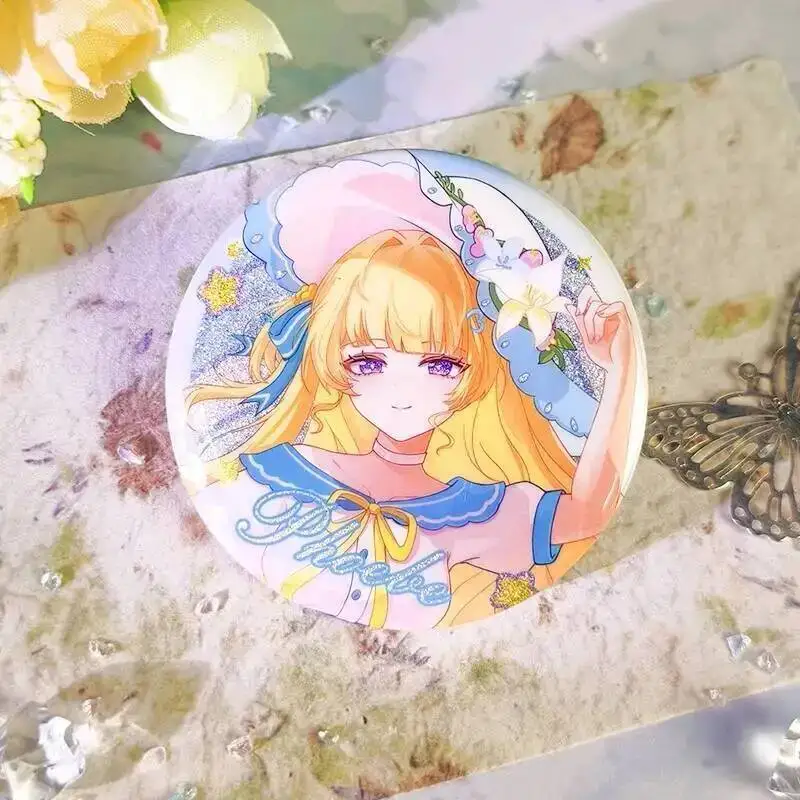 

Game Cosplay Desktop Decor Doujin Phoebe Wuthering Waves Stand Display Figure Model Plate Acrylic Ornaments Badge Laser Ticket