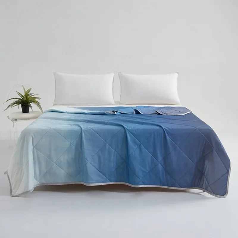 Duralon-colcha refrescante de verano, edredón, colcha, colcha, Tencel, tamaño Queen, King, funda de cama individual, lavable y aireado