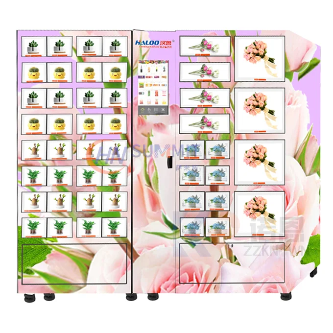 

Luxury Flower Bouquets Vending Machine Flowers Vending Machine Sale Factory Directly