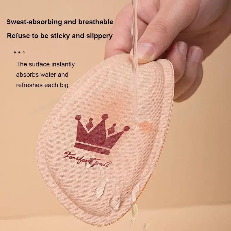 2/4/6Pcs Forefoot Pads Women's Half Insole Adjustable Size Insole Comfortable Foot Care Products High Heels Anti-slip Cushion image 3