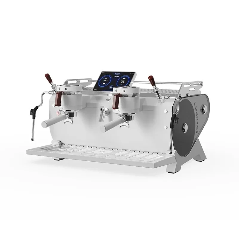 Coffee machine double head commercial semi-automatic saturated brewing head