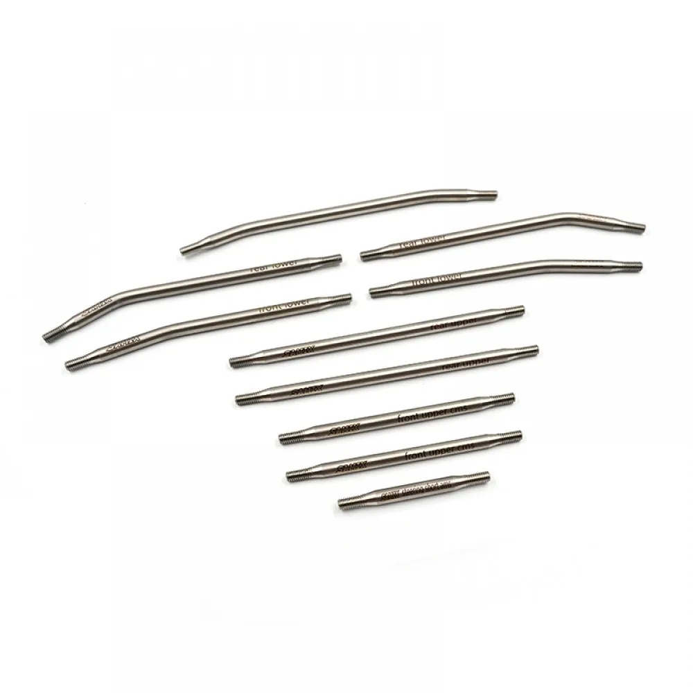 Samix Titanium AMS High Clearance Link Full Set per Axial SCX10 Pro: Recensione Tecnica e Pratica per Piloti Esperti