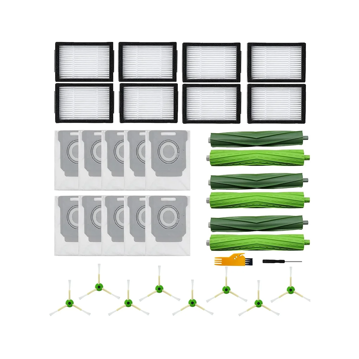 

Replacement Parts for iRobot Roomba I7 I7+ E5 E6 I3 Vacuum Cleaner Replacement Components