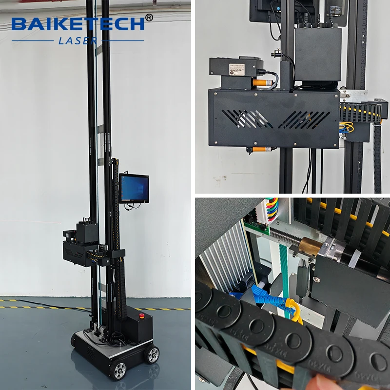 Versatile PS Series 3D Wall Printer, Multi-Surface Compatibility, CMYK+White Ink Support for Dark Backgrounds, Perfect for Indoo