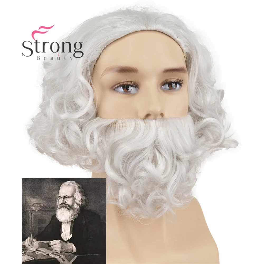 Gray Old Man Wig for Marx Fancy Dress Costumes & Outfits Accessory