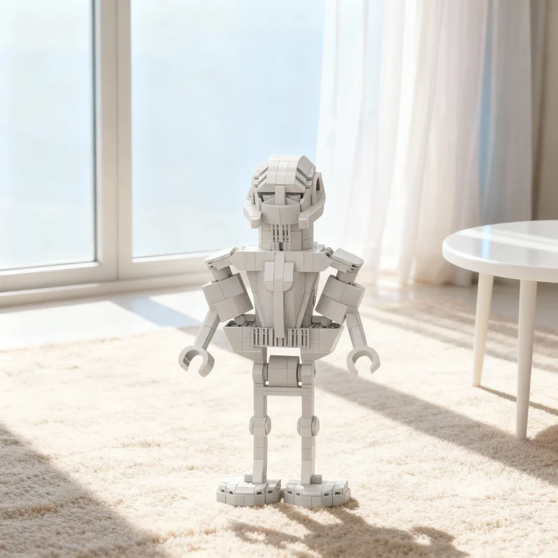 

Набор строительных блоков MOC Star Battle UCS: Гигантская модель генерала Гривуса, 906 деталей. Архитектурный конструктор. Развивающая игрушка. Рождественский подарок.