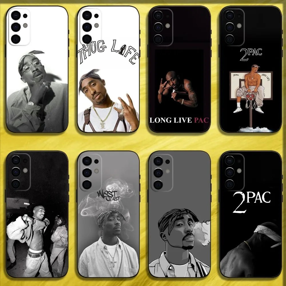 

Hip Hop 2pac Singer Tupac Phone Case For Samsung S25,S24,S21,S22,S23,S30,Ultra,S20,Plus,Fe,Lite,Note,10,9,5G Black Soft Cover