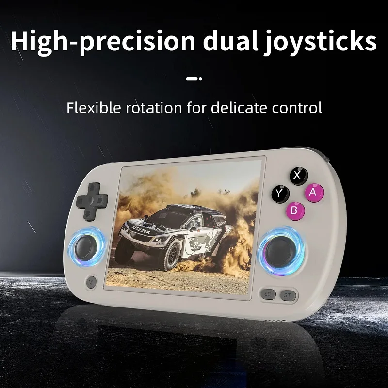 New RG40XXH Transverse Versionretro Portable Gamepads Handheld Game Players Connected TV Arcade Double Rocker Atmosphere Lights