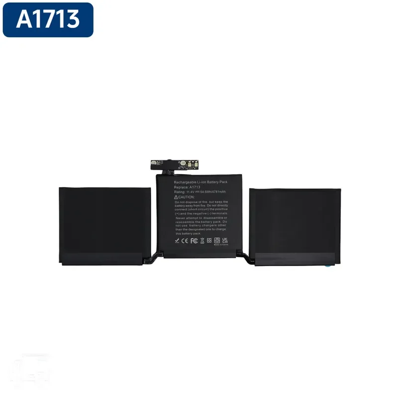 New Laptop Battery for Apple for MacBook A1708 A1713 MLL42 2016 Model Replacement High Capacity Rechargeable Power Supply