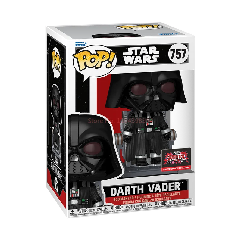 Star Wars Series Funko Pop Action Figure Darth Vader Character Statue Desktop Car Decoration Limited Edition Collectible Gift - Image 5