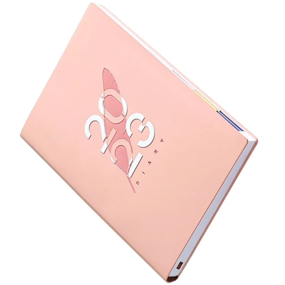 

Stylish 2023 Planner Notepad Schedule Decorative Notebook Practical Weekly Monthly Planner Delicate Paper Lightweight Portable