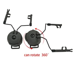 COMTAC Cuffie tattiche Adattatore per binario ARC per staffa per casco Cuffie softair Cuffie da tiro Cuffie COMTAC I II III