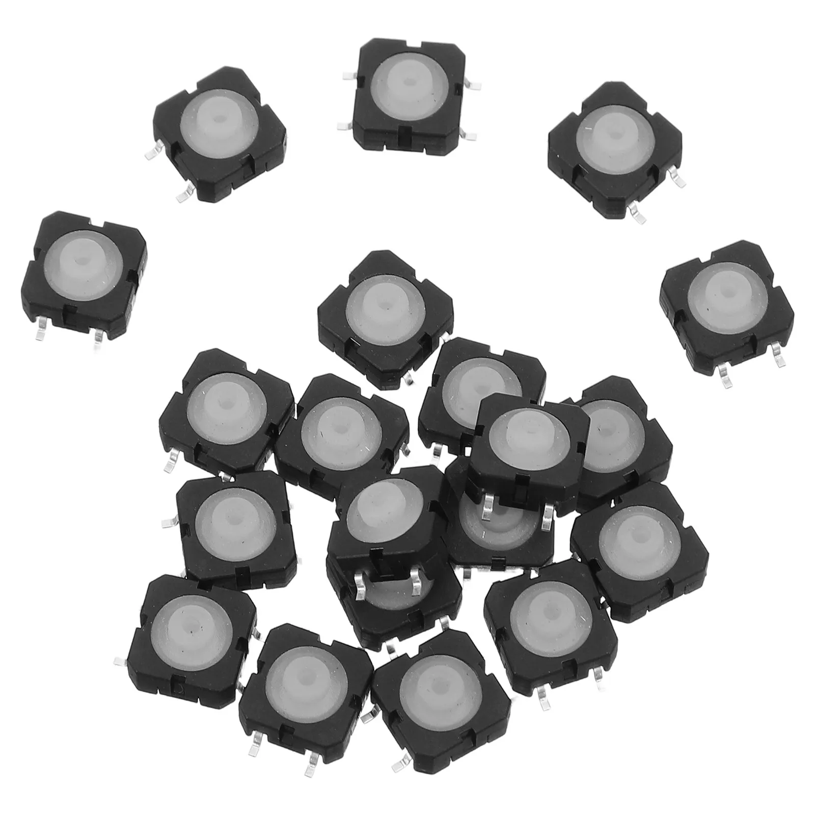 

20pcs Waterproof Tactile Push Button Switch Mini Surface Mount Pcb Momentary Switch For Automotive Industrial