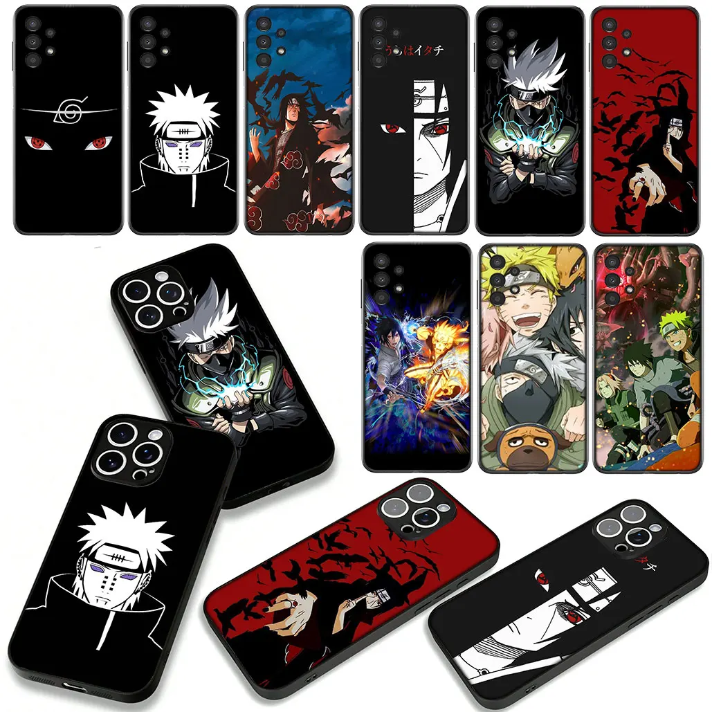 Чехол для телефона Xiaomi Poco X7 X6 X5 X3 NFC C75 C65 C71 F5 F3 F6 F7 Ultra M7 M6 Pro с рисунком Itachis Uchihas Sasukes Cover