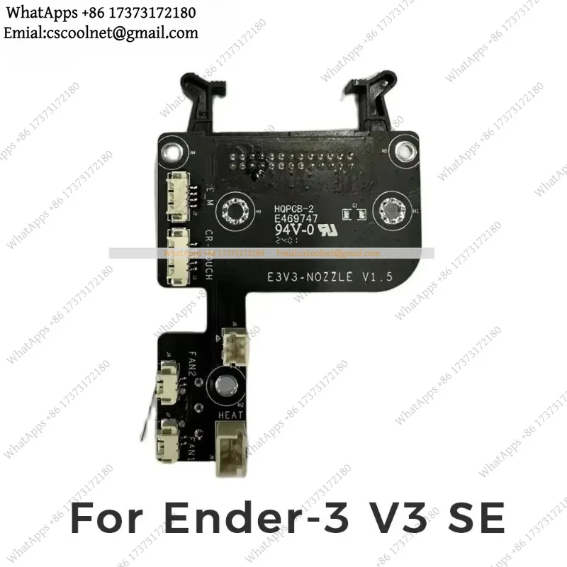 JS02 for Creality Original PCBA Board Compatible with Ender-3 V3 SE E3V3-NOZZLE-CON_V1.0 3D Printer Accessories