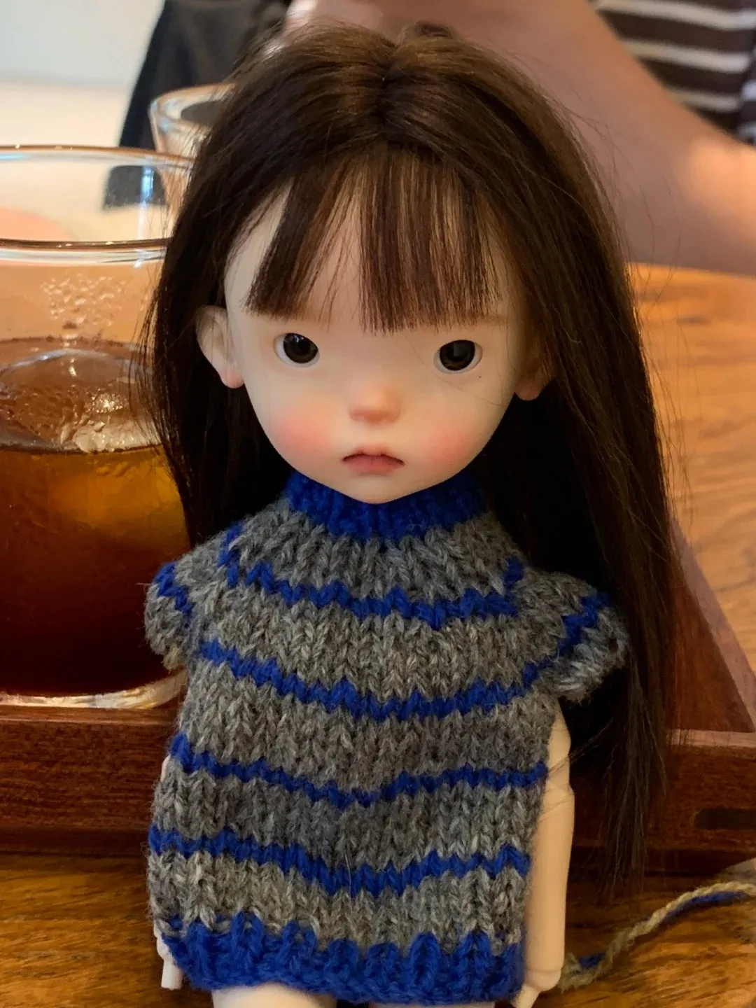 

Кукла BJD 1/6, полный комплект, без одежды, Nimo Doudou, милая девочка, коричневая кожа, высококачественная полимерная игрушка, новая, подарок на день рождения, куклы в наличии.