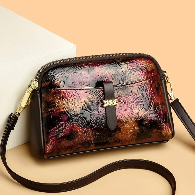 2024 New PU Material Mobile Phone Coin Purse, Versatile Women's Bag, Mature Temperament Style, Versatile for Daily Commuting