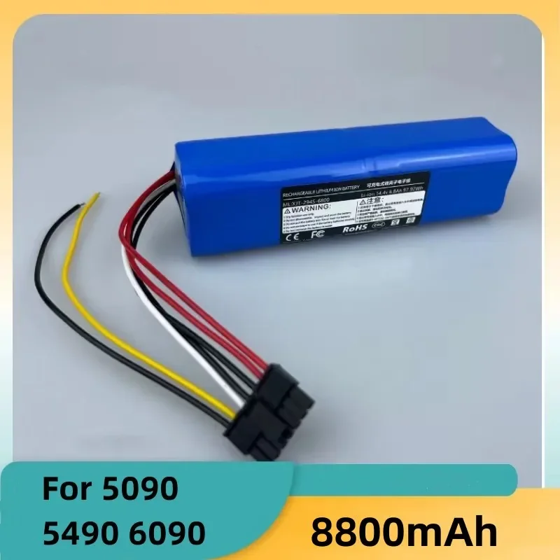 2023 Upgrade 8800mAh for CECOTEC CONGA 5090 5490 6090 Sweeping Robot Battery Perfect Compatibility and Smooth Use