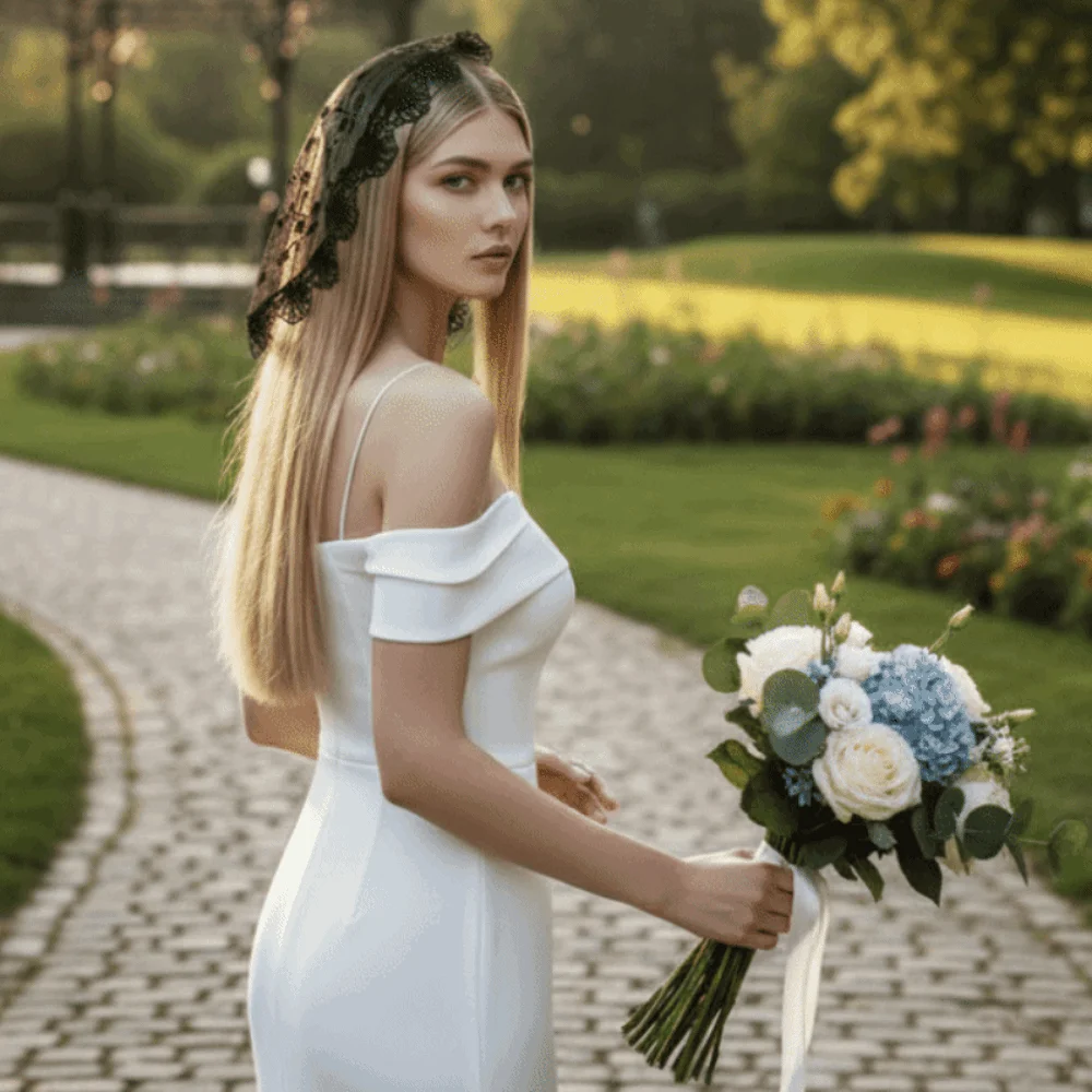 

Полый кружевной шарф, повязки на голову с вуалью, тонкий дышащий платок с цветочной вышивкой, удобный для ношения, многофункциональный