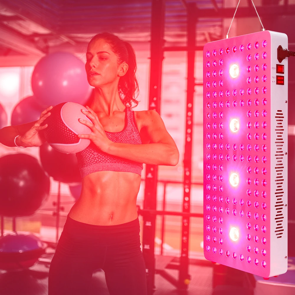 OEM ODM 1320W COB Platinum Led Far Infrared Sauna Red Light Therapy 660nm 850nm Infra Red Led Body Light Therapy
