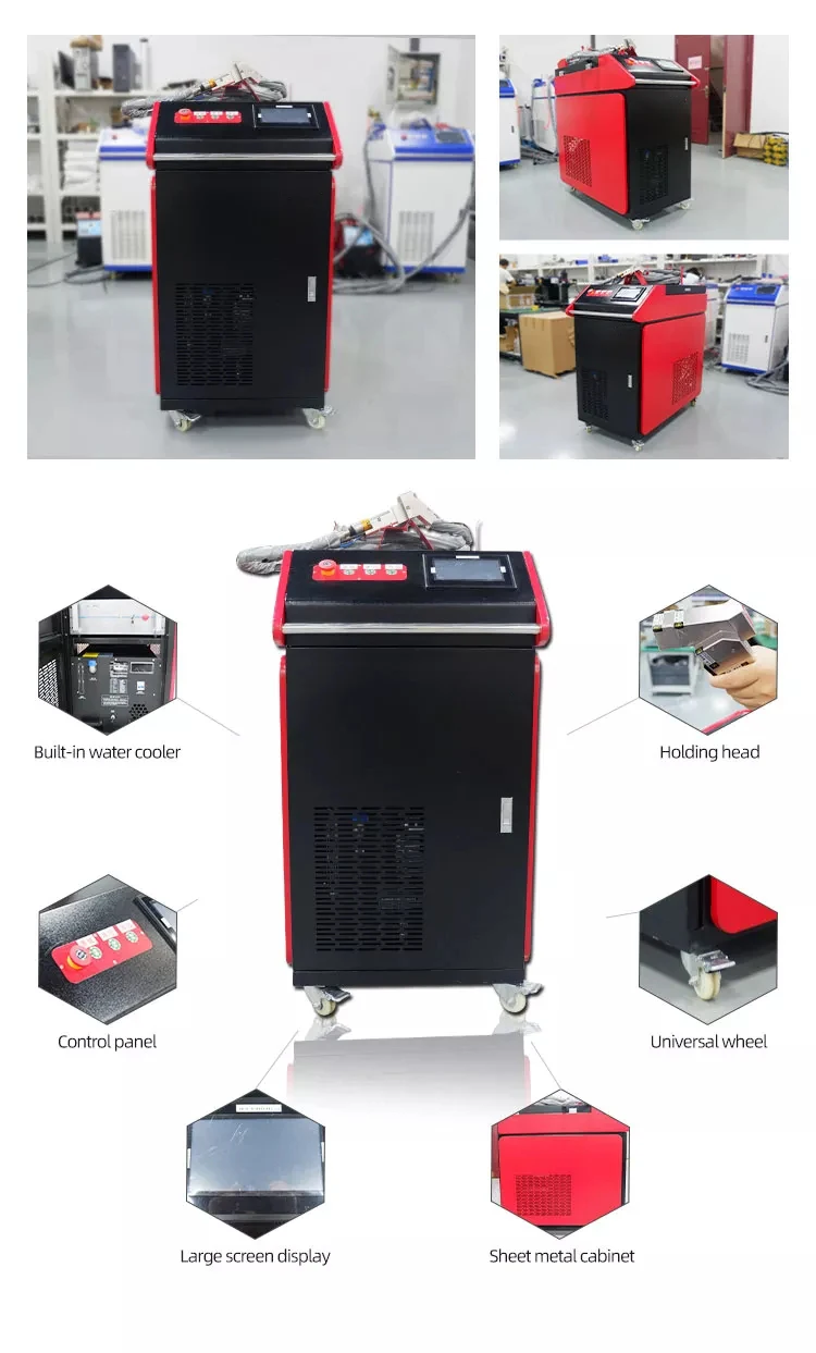 Manufacturer Of Good Price 200W Pulsating Laser Cleaning Machine Metal Raycus 2000W Fiber Laser Cleaning Machine