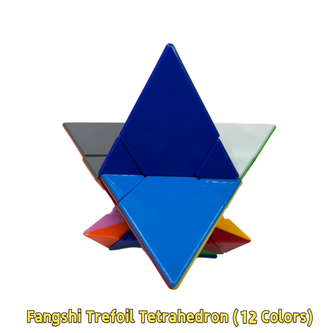 

Кубик-головоломка FangShi Lim Trefoil Tetrahedron, 3D-печатный, нерегулярный, витой, профессиональный, развивающая игрушка, подарок для детей